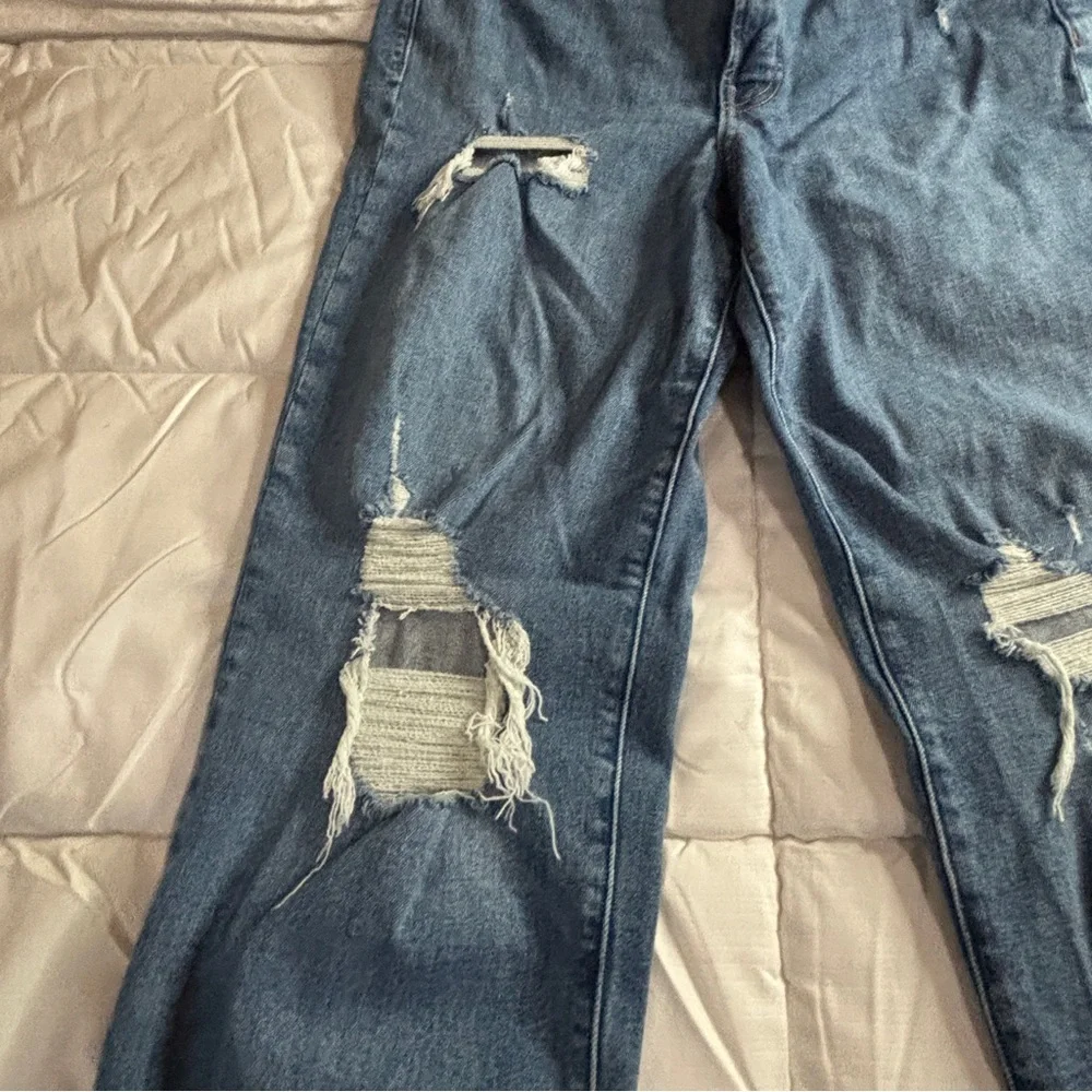 Old Navy Classic Blue OG Loose Denim Jeans - Picture 4 of 7